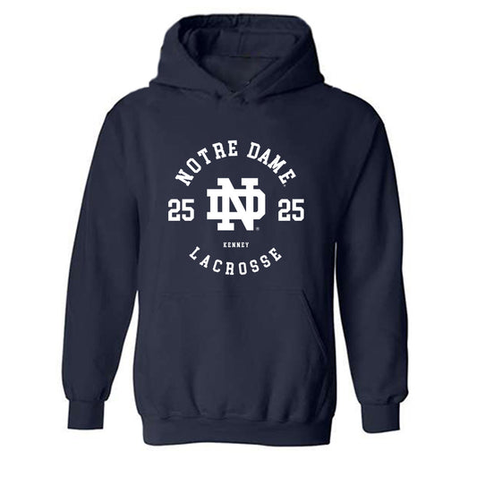 Notre Dame - NCAA Women's Lacrosse : Anna Kenney - Classic Fashion Shersey Hooded Sweatshirt-0