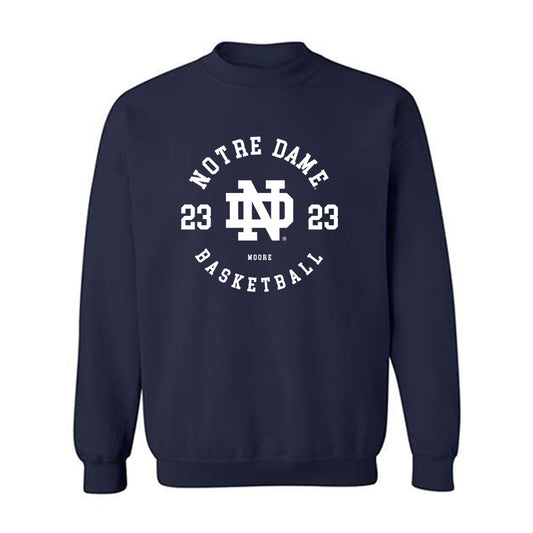 Notre Dame - NCAA Women's Basketball : Iyana Moore - Classic Fashion Shersey Crewneck Sweatshirt-0