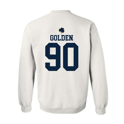 Notre Dame - NCAA Football : Elijah Golden - Classic Shersey Crewneck Sweatshirt-1