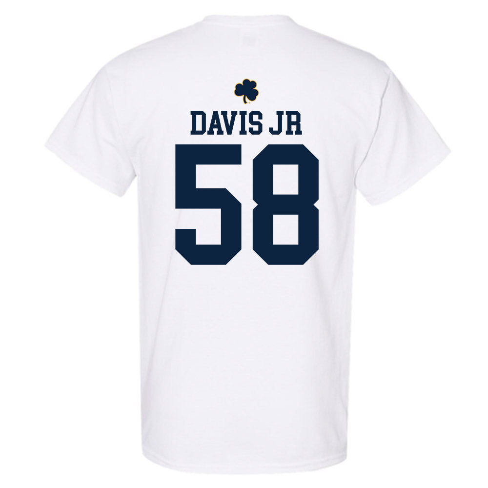Notre Dame - NCAA Football : Thomas Davis Jr - Classic Shersey T-Shirt-1