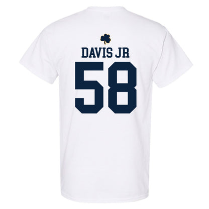 Notre Dame - NCAA Football : Thomas Davis Jr - Classic Shersey T-Shirt-1