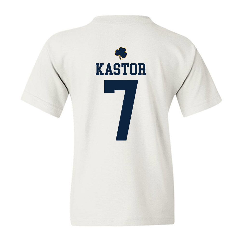 Notre Dame - NCAA Softball : Micaela Kastor - Classic Shersey Youth T-Shirt-1