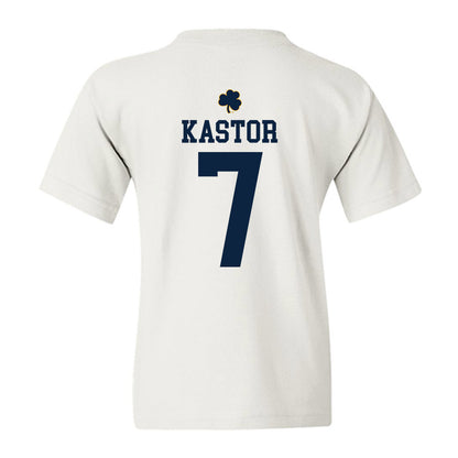 Notre Dame - NCAA Softball : Micaela Kastor - Classic Shersey Youth T-Shirt-1