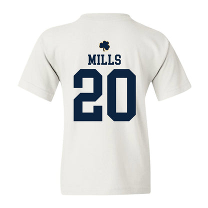Notre Dame - NCAA Women's Soccer : Abby Mills - Classic Shersey Youth T-Shirt