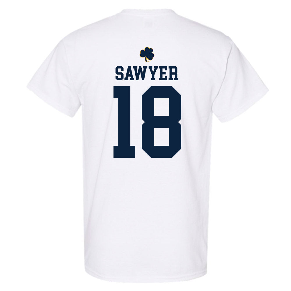 Notre Dame - NCAA Men's Soccer : Thaddeus Sawyer - Classic Shersey T-Shirt-1