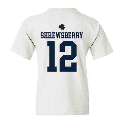 Notre Dame - NCAA Men's Basketball : Nick Shrewsberry - Classic Shersey Youth T-Shirt-1