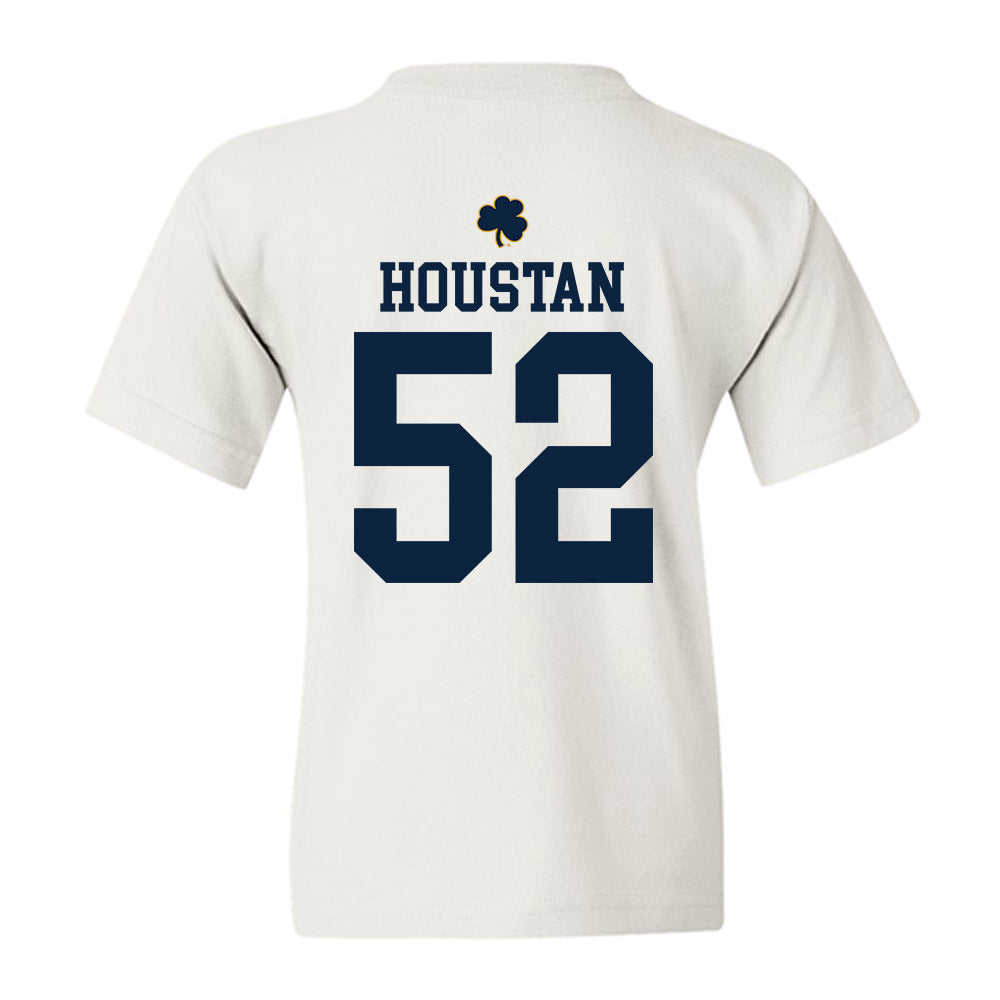 Notre Dame - NCAA Football : Devan Houstan - Classic Shersey Youth T-Shirt-1