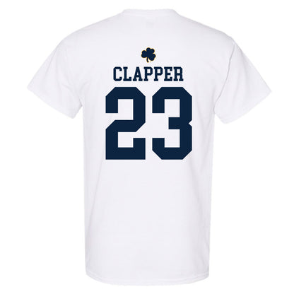 Notre Dame - NCAA Football : Jakobe Clapper - Classic Shersey T-Shirt-1