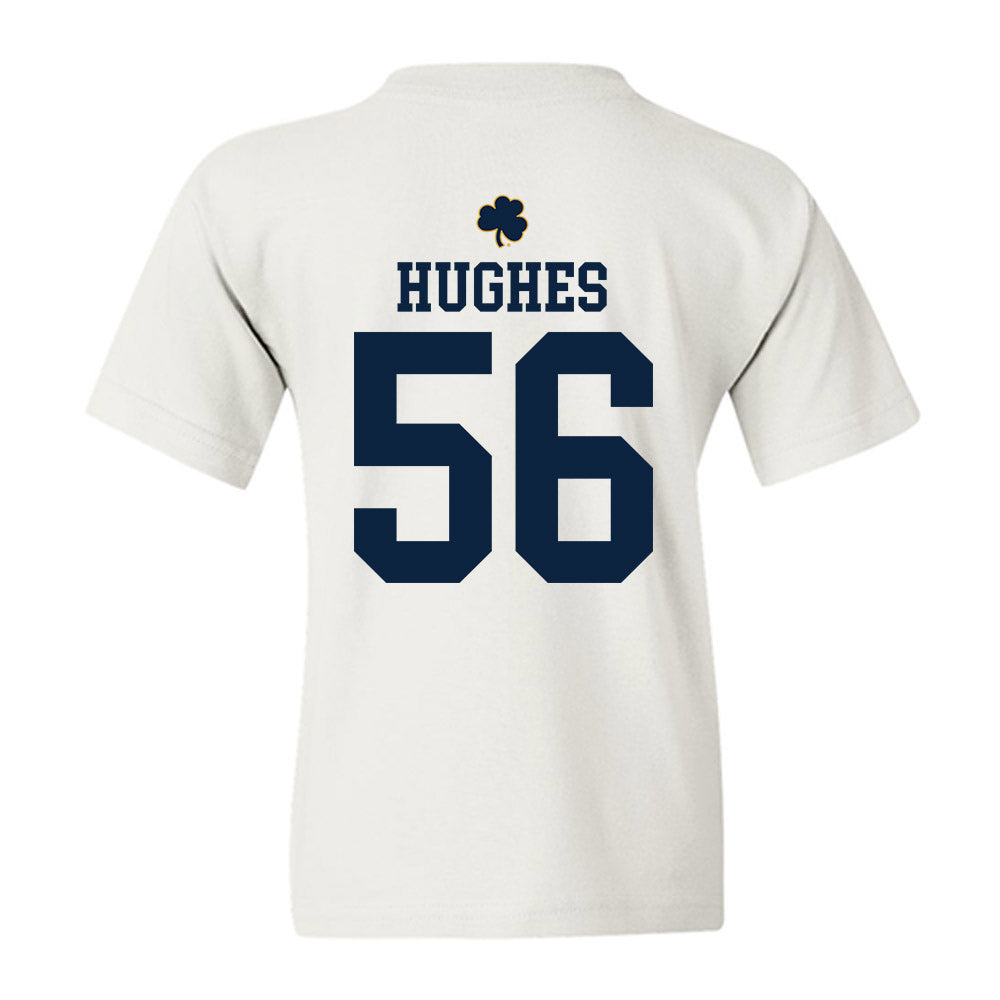 Notre Dame - NCAA Football : Elijah Hughes - Classic Shersey Youth T-Shirt-1