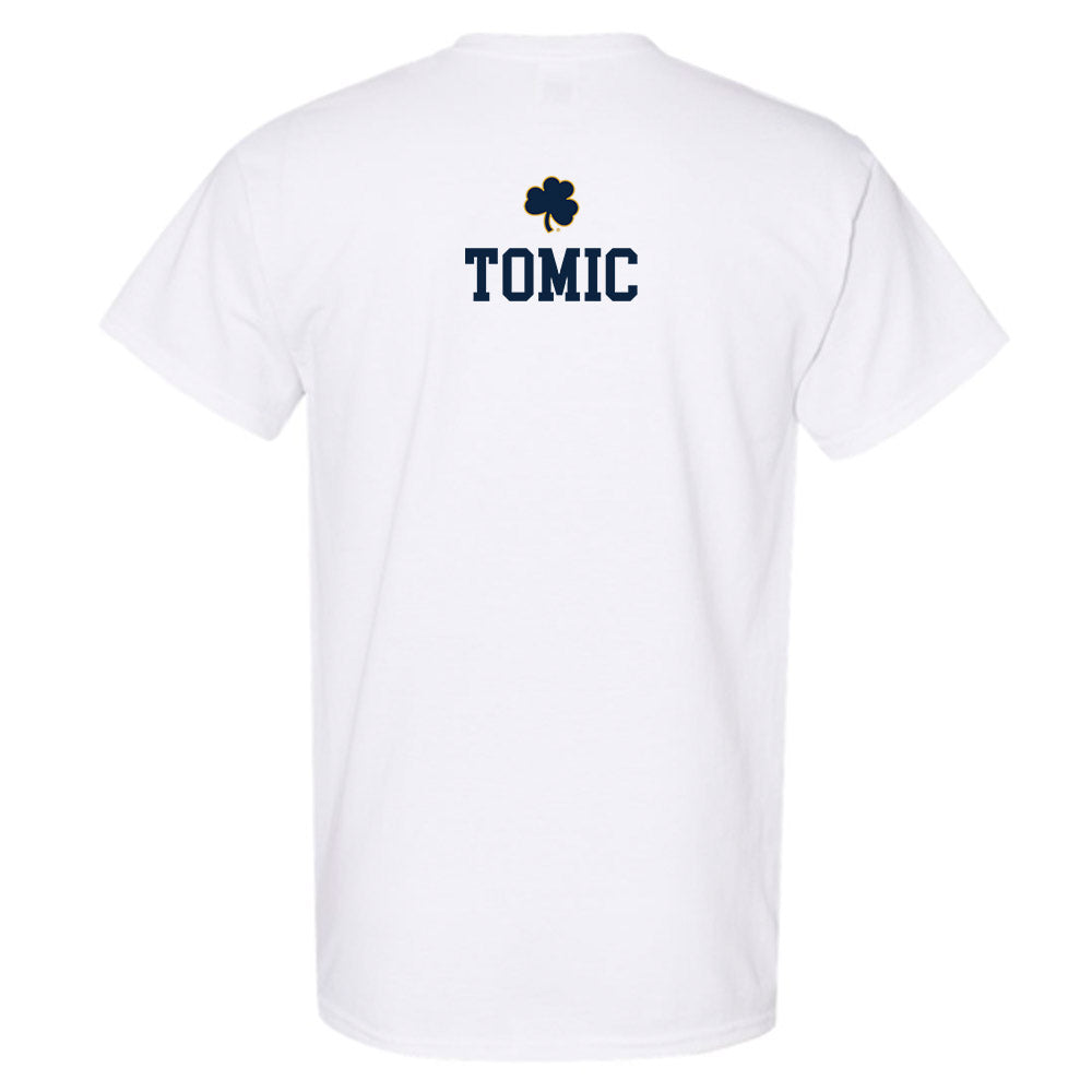 Notre Dame - NCAA Men's Swimming & Diving : Hrvoje Tomic - Classic Shersey T-Shirt-1