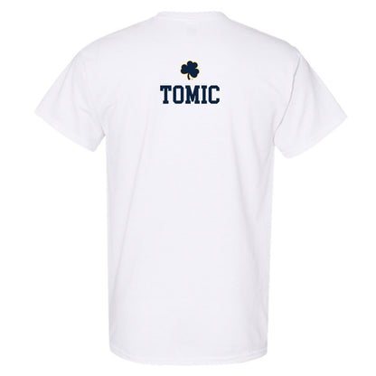 Notre Dame - NCAA Men's Swimming & Diving : Hrvoje Tomic - Classic Shersey T-Shirt-1