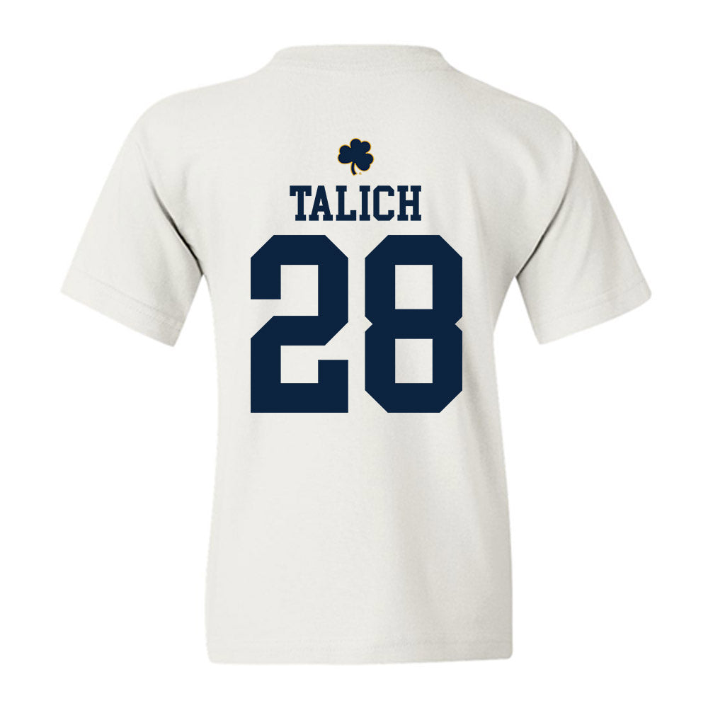 Notre Dame - NCAA Football : Luke Talich - Classic Shersey Youth T-Shirt-1