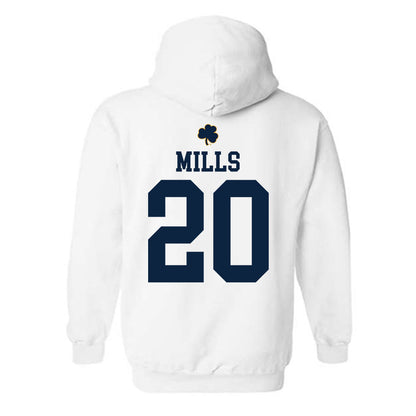 Notre Dame - NCAA Women's Soccer : Abby Mills - Classic Shersey Hooded Sweatshirt