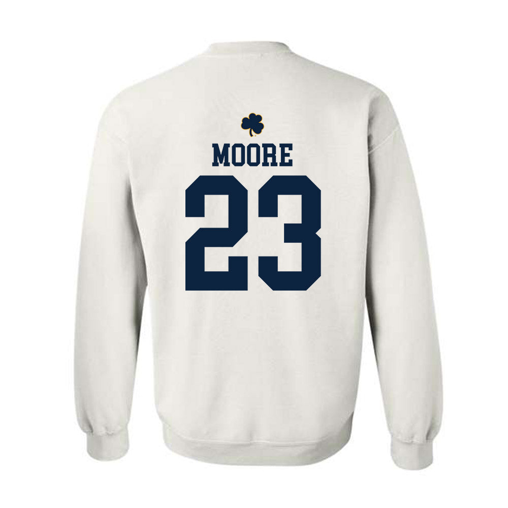 Notre Dame - NCAA Women's Basketball : Iyana Moore - Classic Shersey Crewneck Sweatshirt-1