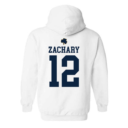Notre Dame - NCAA Softball : Ava Zachary - Classic Shersey Hooded Sweatshirt-1