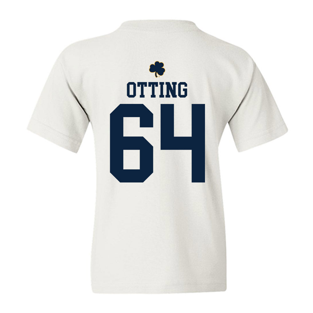 Notre Dame - NCAA Football : Joe Otting - Classic Shersey Youth T-Shirt-1