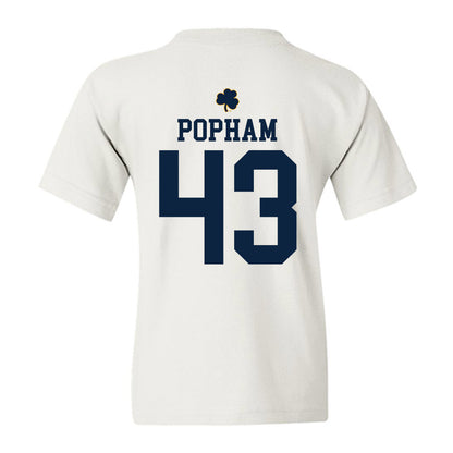 Notre Dame - NCAA Men's Lacrosse : Bo Popham - Classic Shersey Youth T-Shirt-1