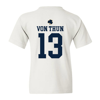 Notre Dame - NCAA Men's Soccer : Martin von Thun - Classic Shersey Youth T-Shirt-1