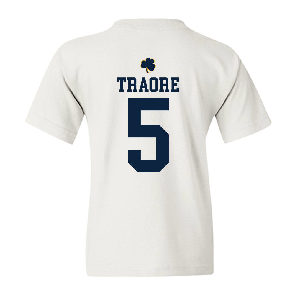 Notre Dame - NCAA Football : Boubacar Traore - Classic Shersey Youth T-Shirt-1