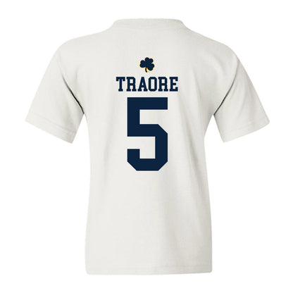 Notre Dame - NCAA Football : Boubacar Traore - Classic Shersey Youth T-Shirt-1