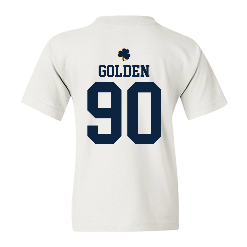 Notre Dame - NCAA Football : Elijah Golden - Classic Shersey Youth T-Shirt-1