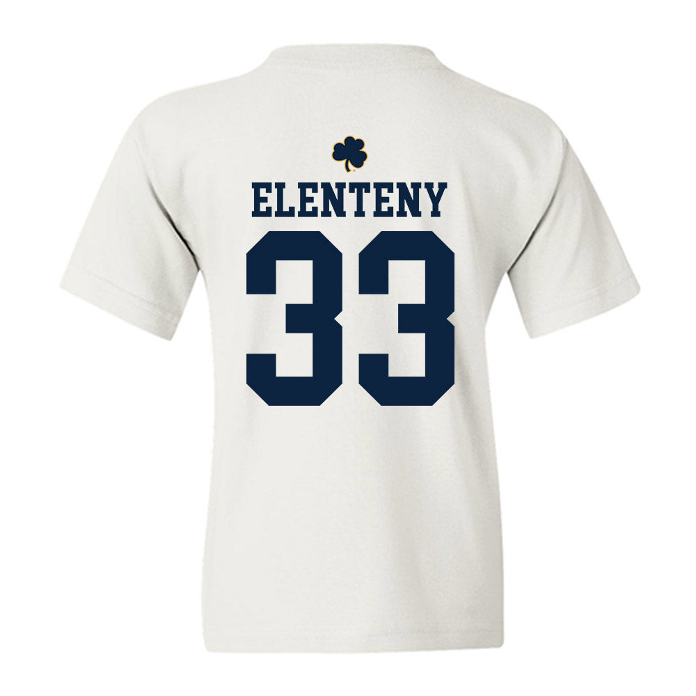 Notre Dame - NCAA Baseball : Connor Elenteny - Classic Shersey Youth T-Shirt-1