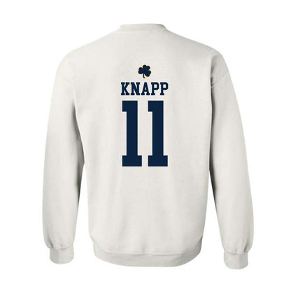 Notre Dame - NCAA Women's Soccer : Tessa Knapp - Classic Shersey Crewneck Sweatshirt-1