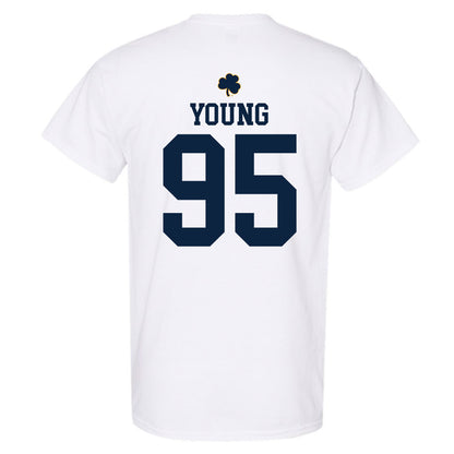 Notre Dame - NCAA Football : Bryce Young - Classic Shersey T-Shirt-1