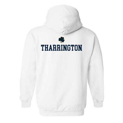 Notre Dame - NCAA Men's Swimming & Diving : Owen Tharrington - Classic Shersey Hooded Sweatshirt-1