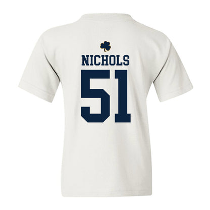 Notre Dame - NCAA Football : Ben Nichols - Classic Shersey Youth T-Shirt-1
