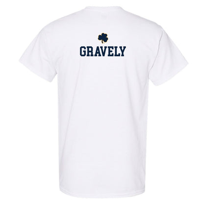 Notre Dame - NCAA Baseball : Warren Gravely - Classic Shersey T-Shirt-1