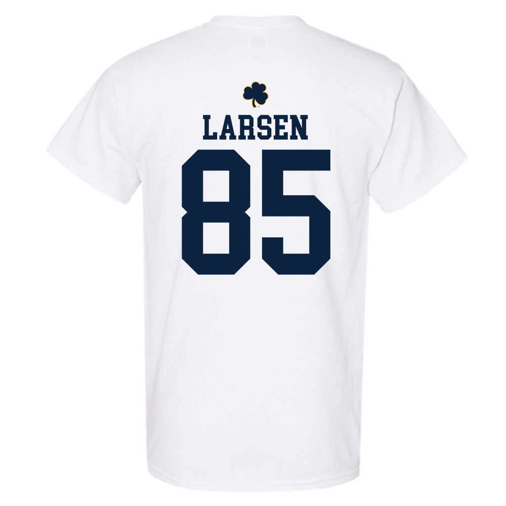 Notre Dame - NCAA Football : Jack Larsen - Classic Shersey T-Shirt-1