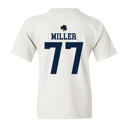 Notre Dame - NCAA Men's Lacrosse : Luke Miller - Classic Shersey Youth T-Shirt