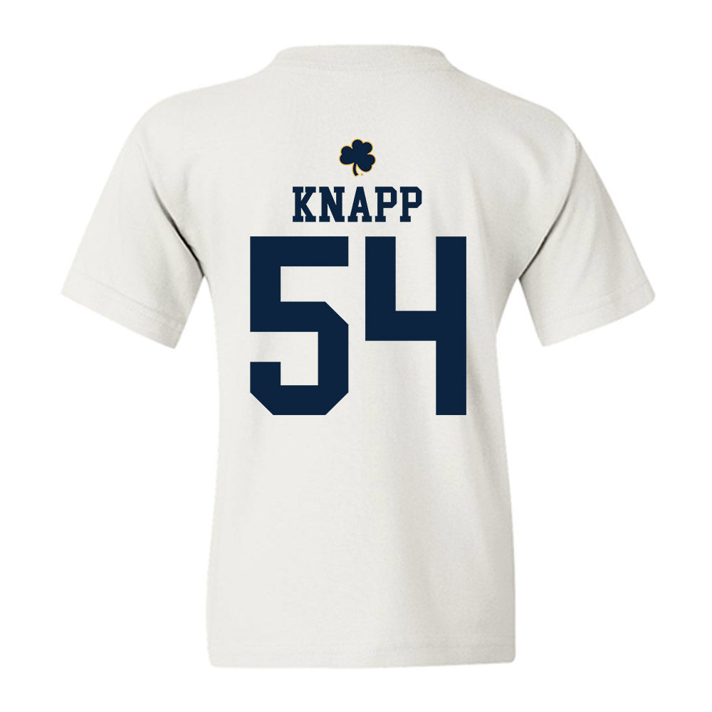 Notre Dame - NCAA Football : Anthonie Knapp - Classic Shersey Youth T-Shirt-1