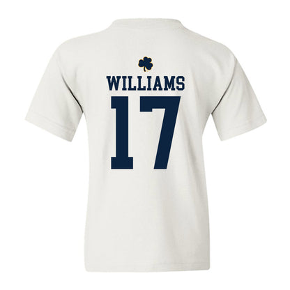 Notre Dame - NCAA Football : Cam Williams - Classic Shersey Youth T-Shirt-1