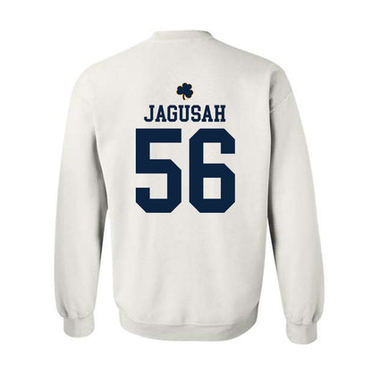 Notre Dame - NCAA Football : Charles Jagusah - Classic Shersey Crewneck Sweatshirt-1