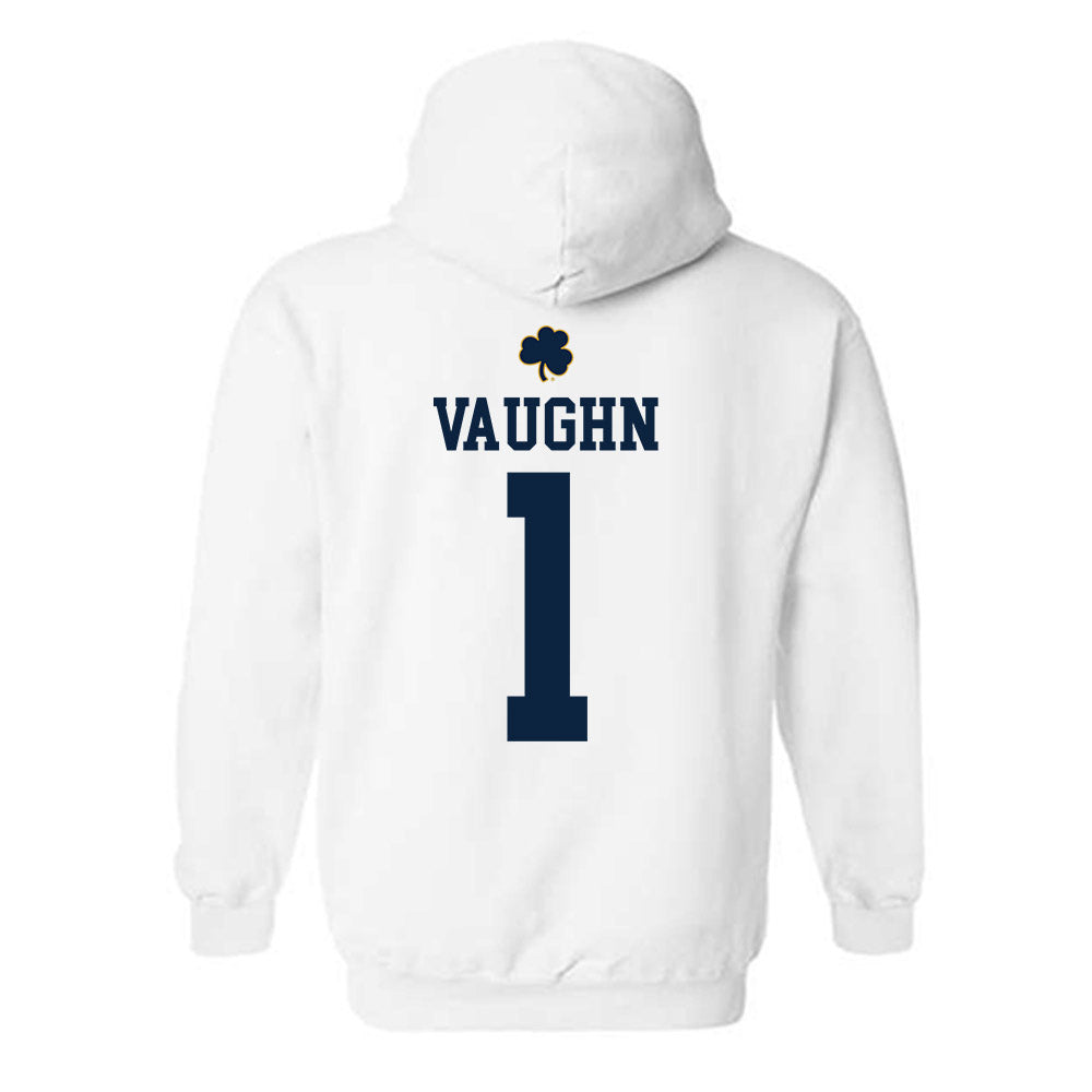 Notre Dame - NCAA Women's Volleyball : Hailie Vaughn - Classic Shersey Hooded Sweatshirt-1