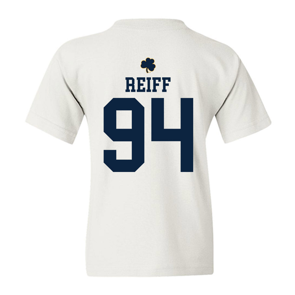 Notre Dame - NCAA Football : Joe Reiff - Classic Shersey Youth T-Shirt-1