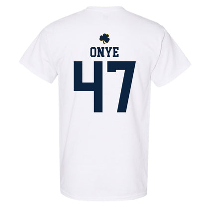 Notre Dame - NCAA Football : Jason Onye - Classic Shersey T-Shirt-1