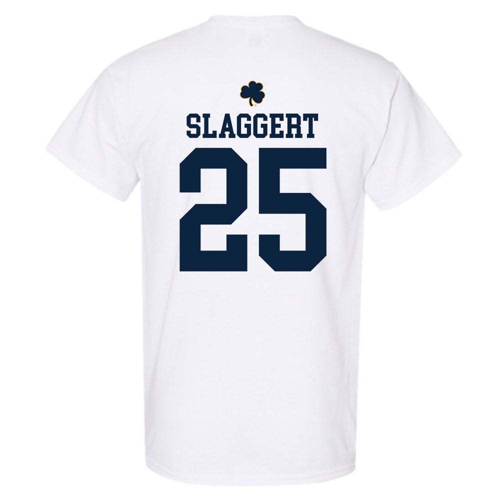 Notre Dame - NCAA Men's Ice Hockey : Carter Slaggert - Classic Shersey T-Shirt-1