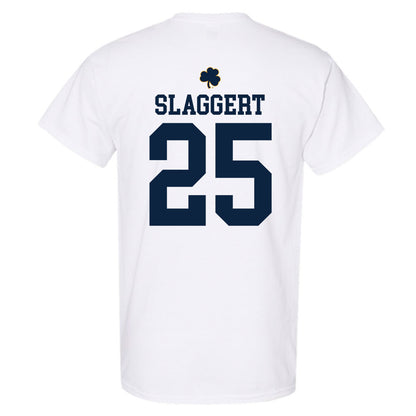Notre Dame - NCAA Men's Ice Hockey : Carter Slaggert - Classic Shersey T-Shirt-1