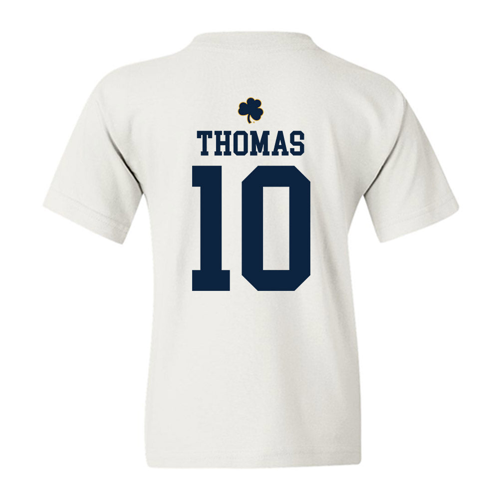Notre Dame - NCAA Football : Loghan Thomas - Classic Shersey Youth T-Shirt-1