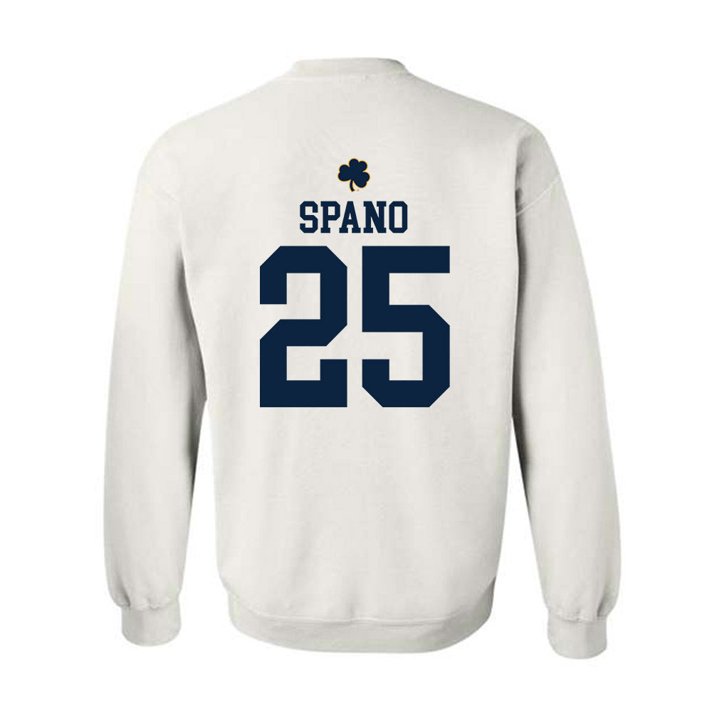 Notre Dame - NCAA Men's Lacrosse : Tyler Spano - Classic Shersey Crewneck Sweatshirt-1