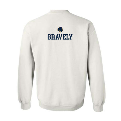 Notre Dame - NCAA Baseball : Warren Gravely - Classic Shersey Crewneck Sweatshirt-1