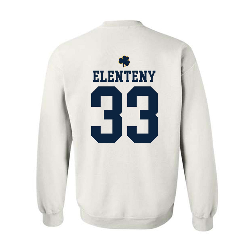 Notre Dame - NCAA Baseball : Connor Elenteny - Classic Shersey Crewneck Sweatshirt-1