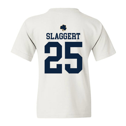 Notre Dame - NCAA Men's Ice Hockey : Carter Slaggert - Classic Shersey Youth T-Shirt-1