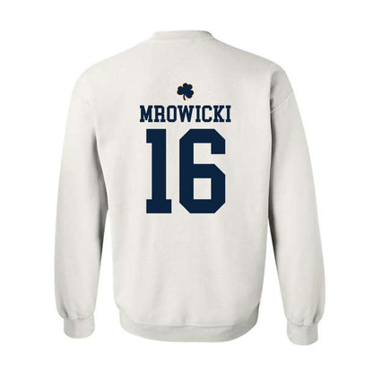 Notre Dame - NCAA Women's Soccer : Meghan Mrowicki - Classic Shersey Crewneck Sweatshirt-1