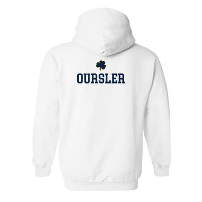 Notre Dame - NCAA Men's Fencing : Jack Oursler - Classic Shersey Hooded Sweatshirt-1