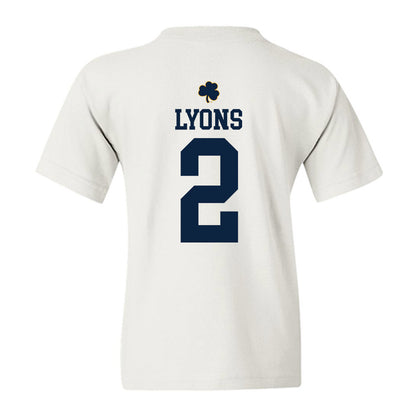 Notre Dame - NCAA Women's Lacrosse : Abigail Lyons - Classic Shersey Youth T-Shirt-1