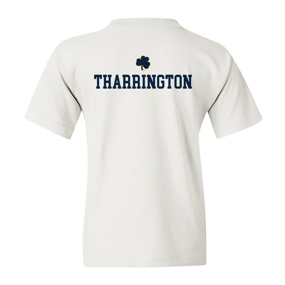 Notre Dame - NCAA Men's Swimming & Diving : Owen Tharrington - Classic Shersey Youth T-Shirt-1